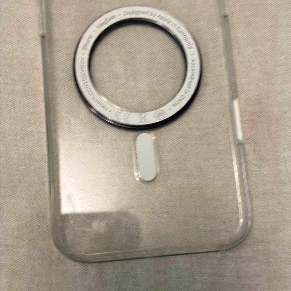 Clear Phone Case with MagSafe Compatibility
